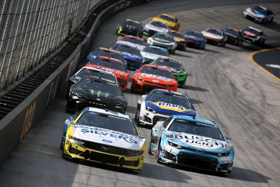 Noah Gragson, Front Row Motorsports, Ross Chastain, Trackhouse Racing