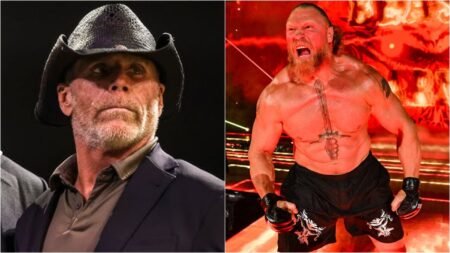 Shawn Michaels Wants to “Feed” 48-Year-Old Megastar to Brock Lesnar