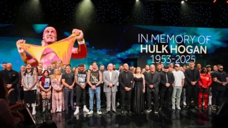Hulk Hogan’s son experiences his late father’s WrestleMania exhibit