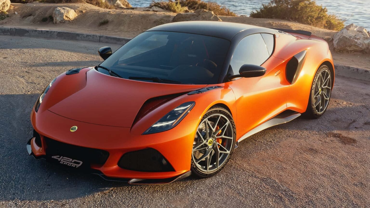Lighter, More Powerful Lotus Emira Gets A Removable Glass Roof