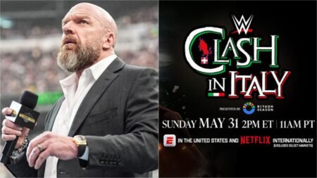 Triple H drops a bombshell announcement for WWE Clash in Italy 2026