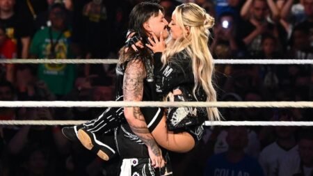 Liv Morgan shares subtle intimate moment with Dominik Mysterio backstage at WWE RAW