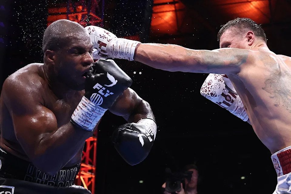Dubois will aim to bounce back from his second stoppage loss to Oleksandr Usyk (Getty)
