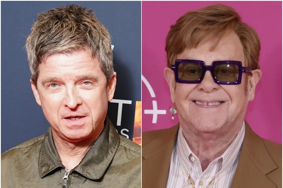Noel Gallagher and Elton John are being considered to perform at Tyson Fury’s fight with Anthony Joshua (Ian West/David Parry/PA)