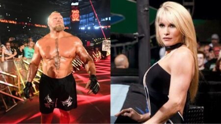 “Allegations are never fun to discuss with your wife” – Brock Lesnar gets called out by female star after stunning WWE RAW return