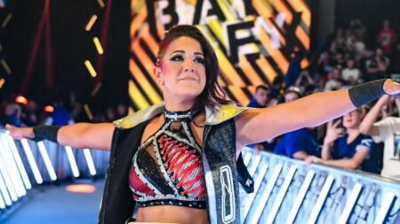 “You said you told her about us!” – Bayley caught red-handed in a triangle with two other WWE stars