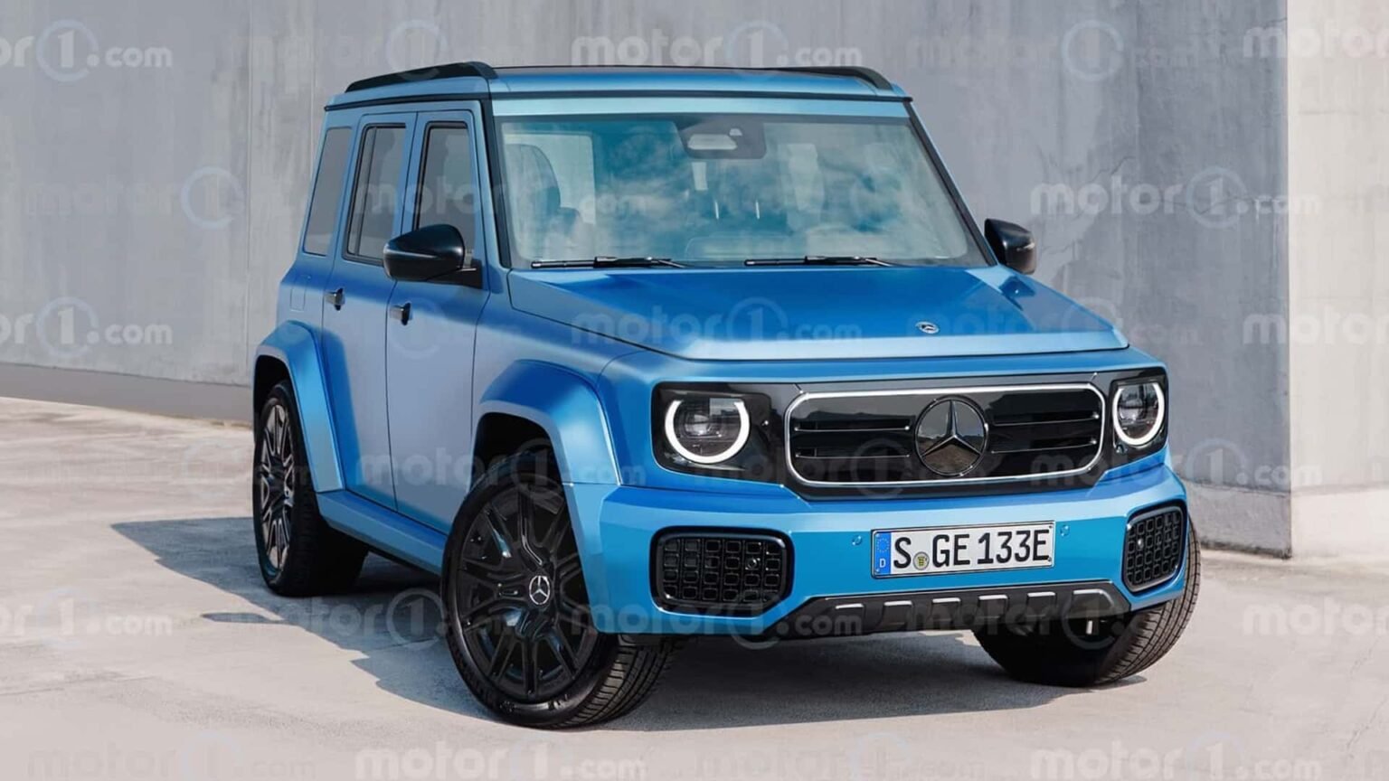 America Convinced Mercedes To Make A Small G-Class With Gas Engines