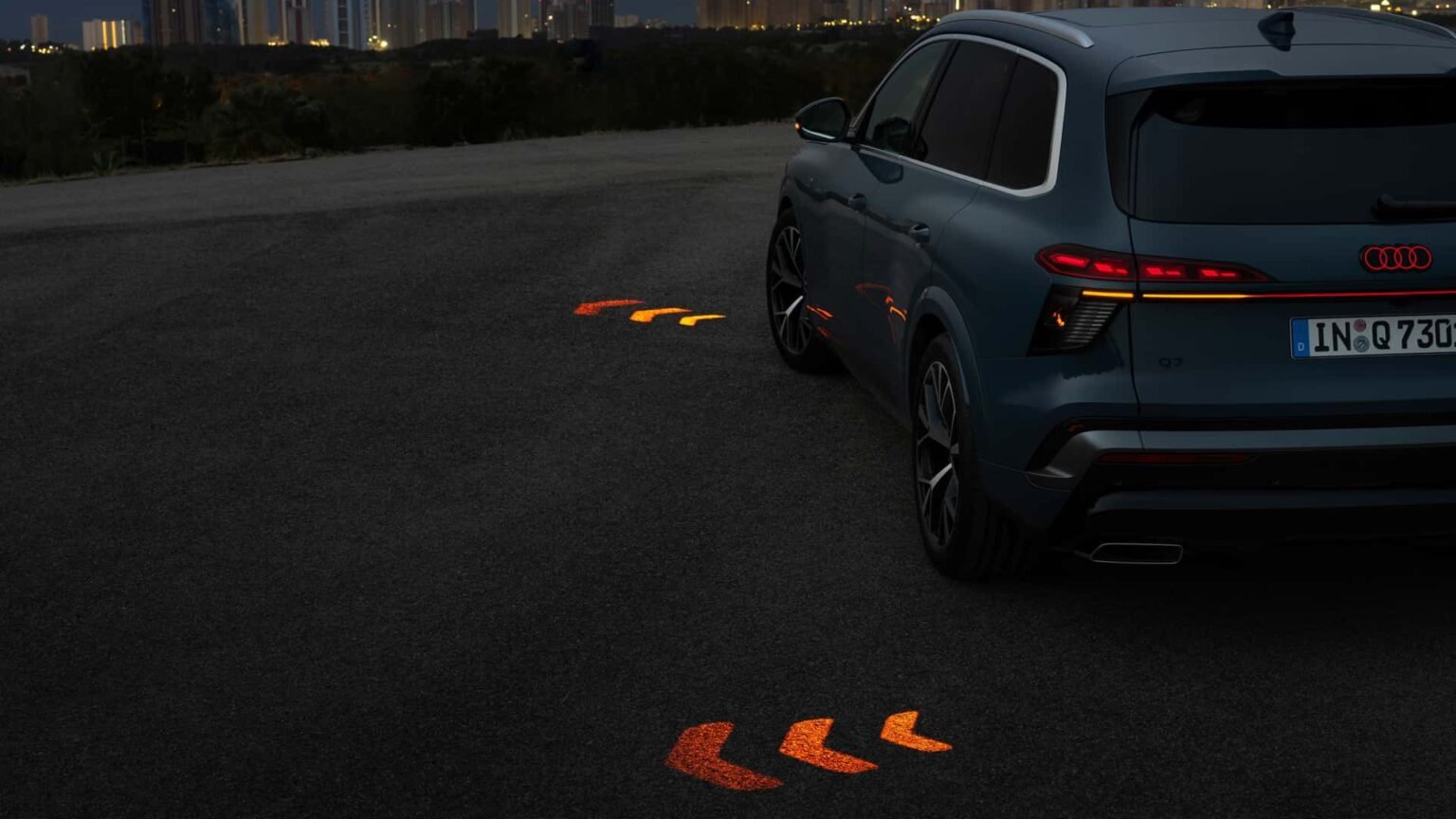 Audi’s Newest Car Projects Turn Signals Onto The Road