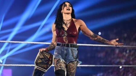 WWE Women’s Champion Rhea Ripley shares disappointing update after suffering knee injury