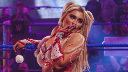 “The most handsome man I’ve ever met” – Tiffany Stratton sends message to fellow WWE star