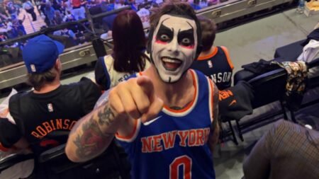 ‘King of New York’ Danhausen sends a message after ‘leading’ the New York Knicks to historic NBA title