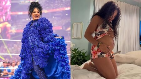 WWE star Bianca Belair issues concerning update amid her pregnancy
