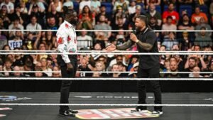 Jey Uso Mocks Oba Femi’s Iconic Walk; Shares A Two-Word Message Ahead Of Night Of Champions Clash