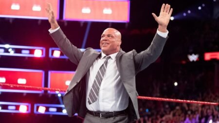 Legend says recently returned WWE star can get “Kurt Angle type of respect”