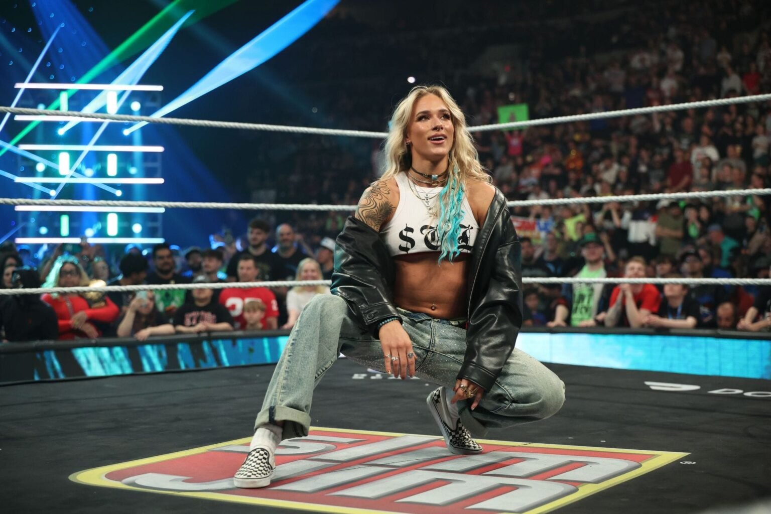 Newly crowned WWE champion sends a bold message to Sol Ruca