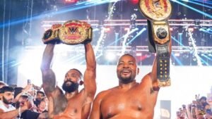 Angelo Dawkins Breaks Silence After Seth Rollins Helps The Street Profits Win The WWE World Tag Team Championships