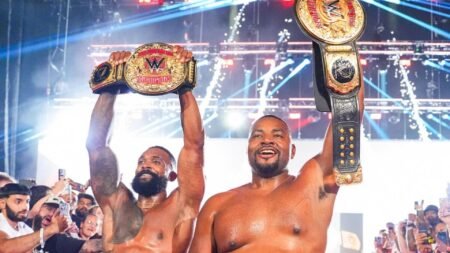 Angelo Dawkins Breaks Silence After Seth Rollins Helps The Street Profits Win The WWE World Tag Team Championships