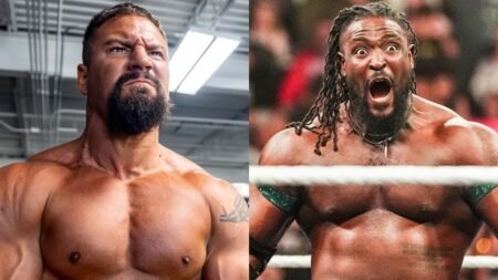 WATCH: Oba Femi and Bron Breakker hilariously troll each other during SmackDown taping