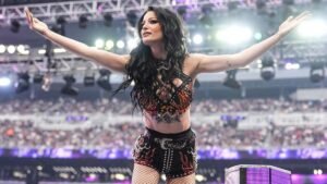 “Let’s go b***h” – Paige responds to WWE star after getting called out from backstage