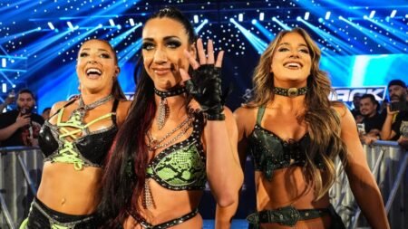 WATCH: Fatal Influence star goes crazy at ringside during WWE live event in Spain
