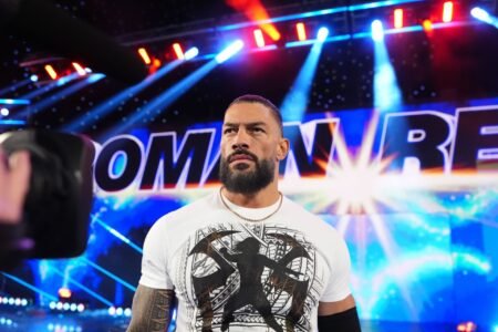 Roman Reigns spotted alongside former opponent at controversial “White Party”