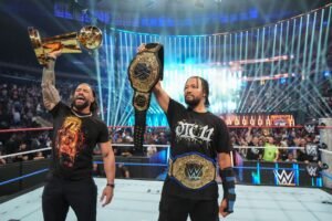 Roman Reigns breaks silence after standing tall over former 4-time WWE World Champion at Saturday Night’s Main Event XLV