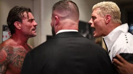 JUST IN: CM Punk & Cody Rhodes Involved In Heated Backstage Confrontation Following Saturday Night’s Main Event