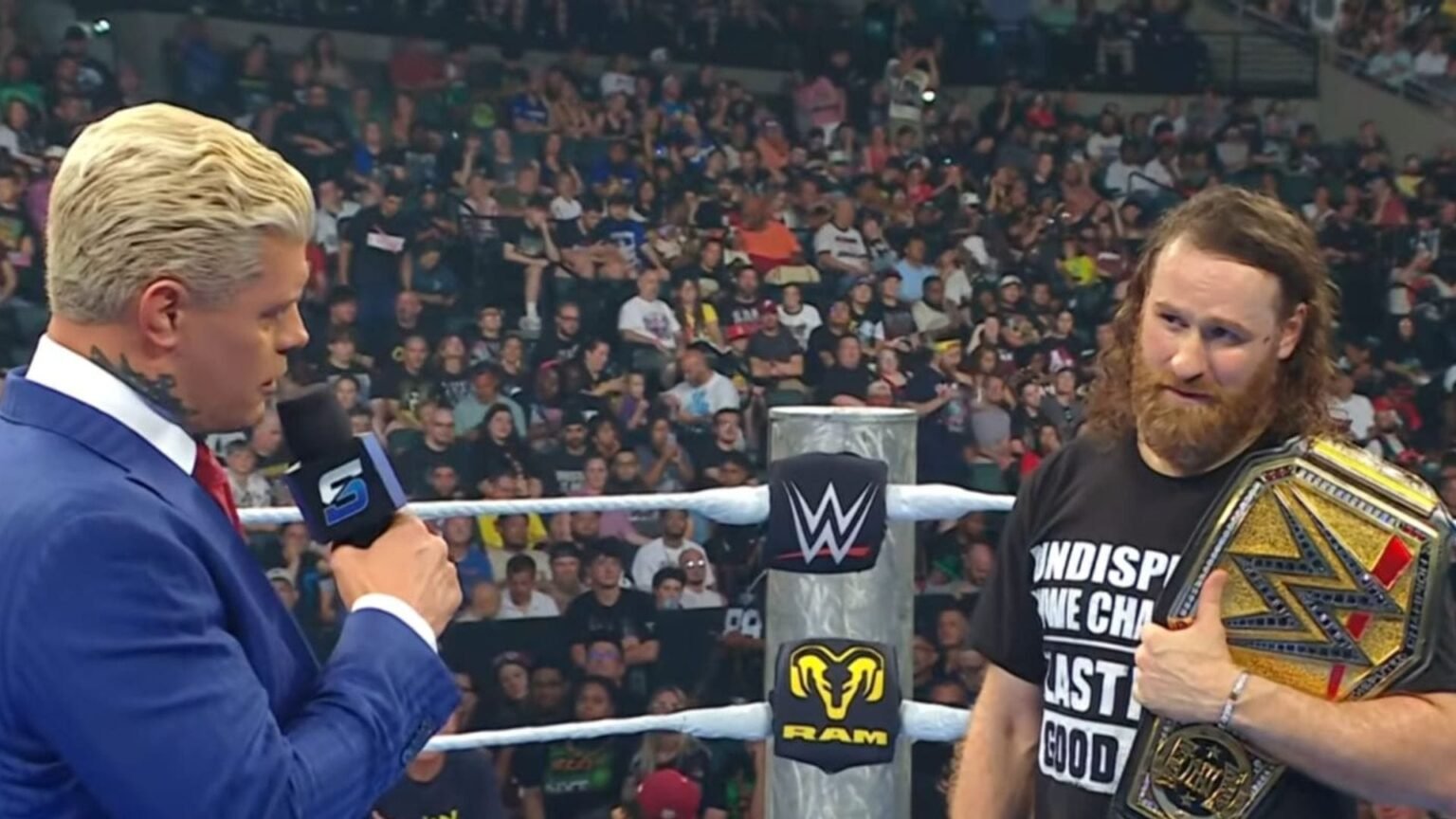 Potential spoiler on Cody Rhodes and Sami Zayn’s match for the Undisputed Title on next week’s RAW