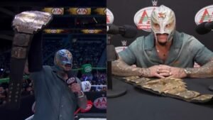 “Rey Mysterio, I just heard the news” – Major champion stripped of title; WWE star addresses huge announcement