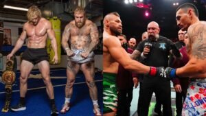 “You might have a better chance” – Logan Paul mocks Conor McGregor after his devastating first-round at UFC 329; makes him an offer