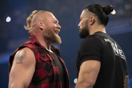 BREAKING: Roman Reigns issues emotional statement after Brock Lesnar officially retires from WWE