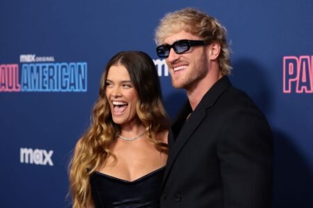 Congratulations to WWE Superstar Logan Paul and his wife Nina Agdal