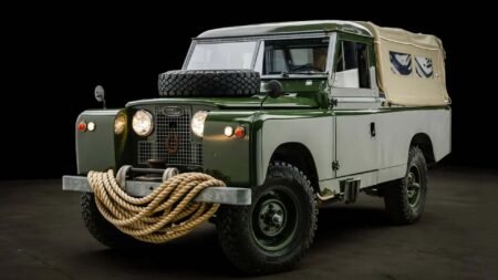 Daniel Craig’s Old Land Rover Hits The Auction Block