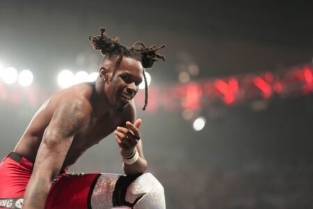 Je’Von Evans says he almost broke his back in a match against WWE Superstar