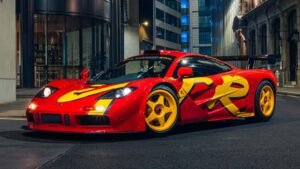 McLaren F1 GTR Pop Art Shatters Auction Record At $34.6M