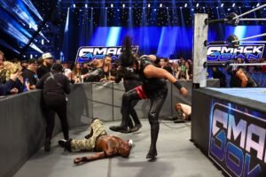 Major WWE SmackDown match ends in No Contest; champions laid out in brutal post-match assault