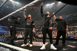 36-year-old star appears to be pi**ed off after real-life Bloodline member makes long-awaited WWE debut