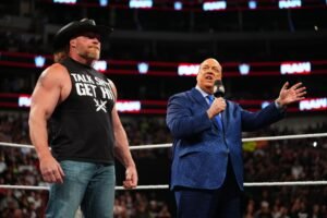 Paul Heyman reacts to Brock Lesnar’s retirement announcement