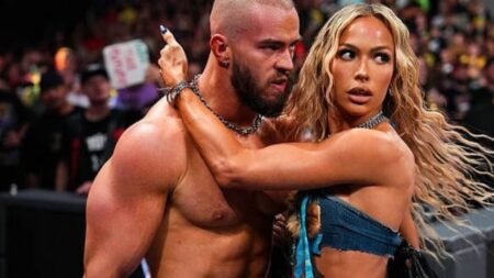 “Don’t know if that’s PG” – WWE Superstar reacts to Austin Theory’s viral moment with Maxxine Dupri