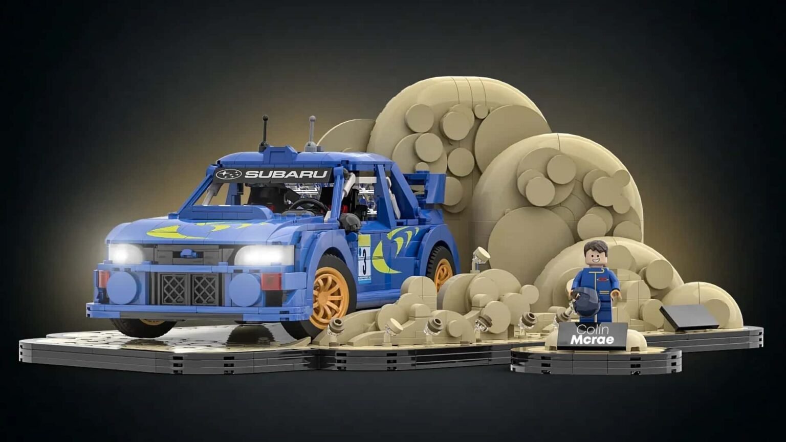 Colin McRae Subaru Impreza WRC Lego Ideas Project