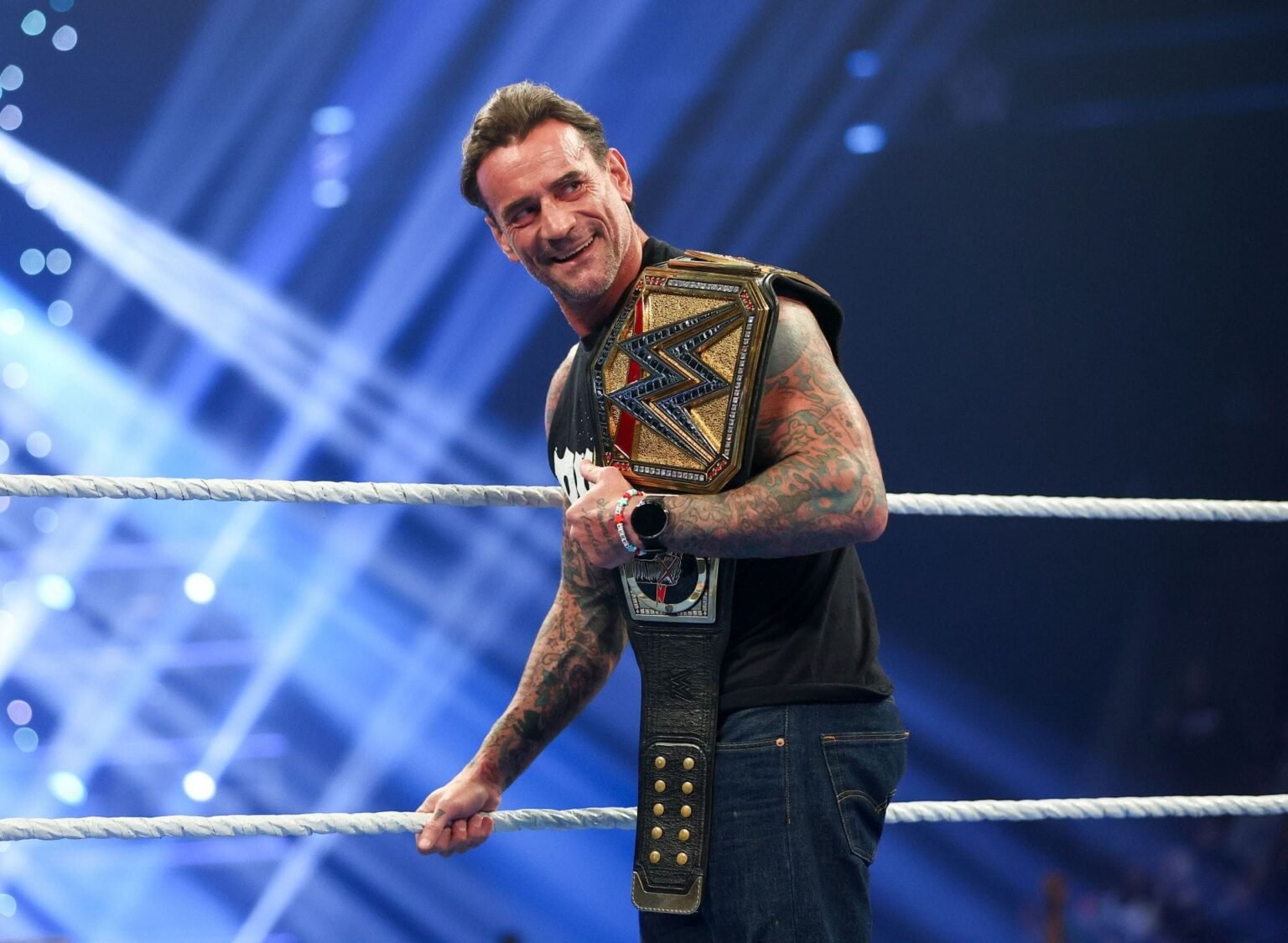 CM Punk Crashes WWE Faction’s Celebrations Backstage