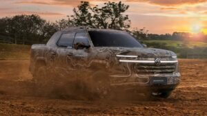 New Teaser Images Show Camouflaged Truck