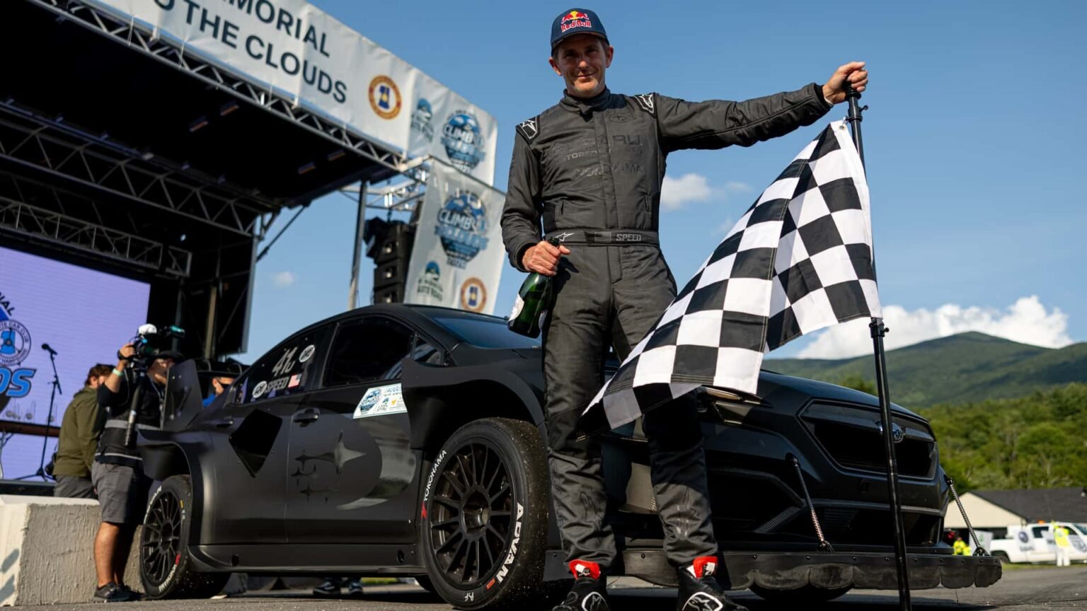 Scott Speed Subaru WRX Project Midnight Mount Washington Record