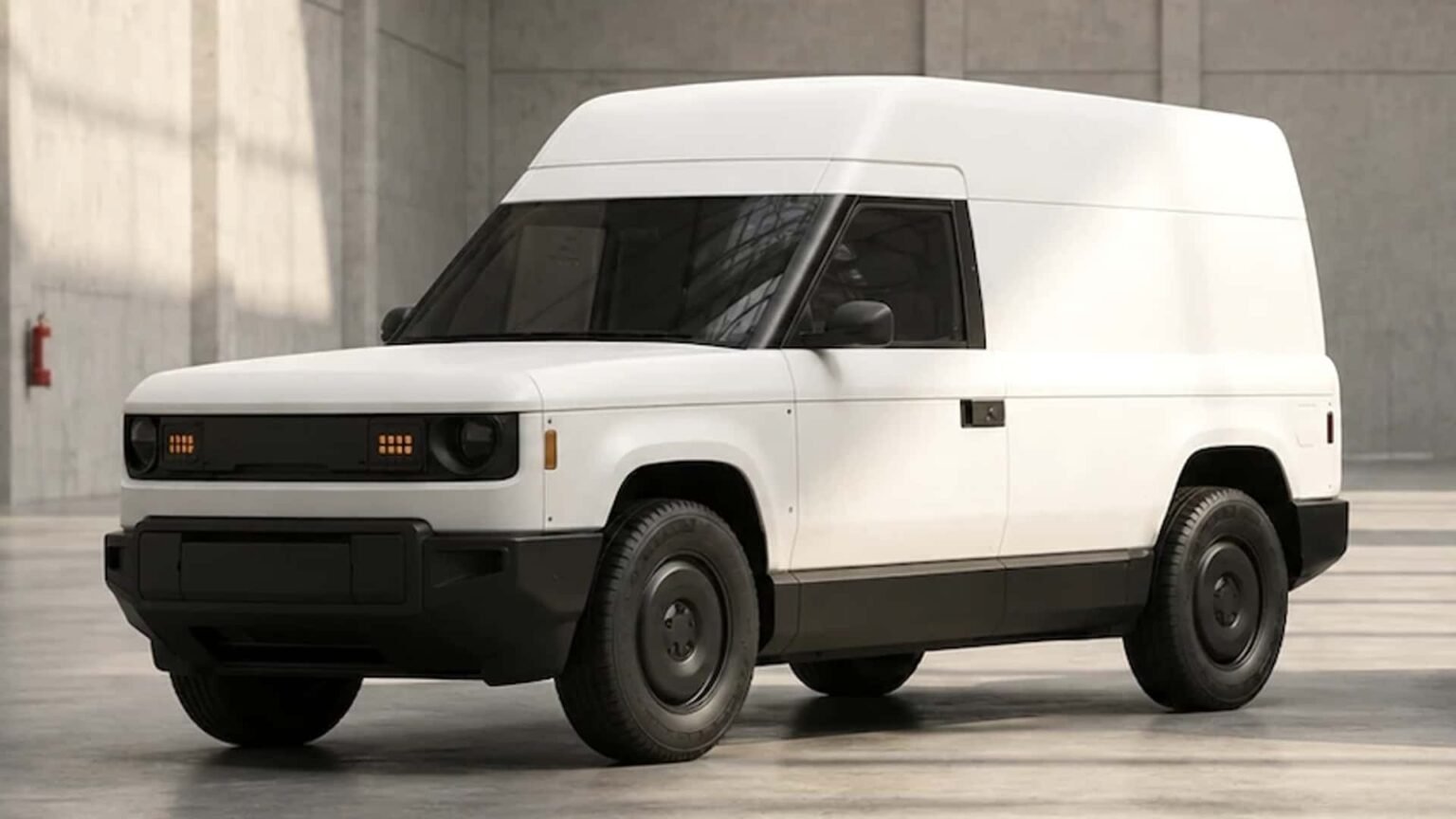 Slate Electric Pickup High Roof Cargo Kit Work Van