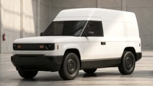 Slate Electric Pickup High Roof Cargo Kit Work Van