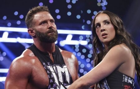 “I wasn’t happy about it,” says WWE star Matt Cardona after his wife Chelsea Green recently kissed someone