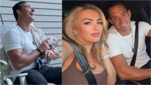 WATCH: Former WWE star Mandy Rose’s husband’s heartfelt moment with their newborn son
