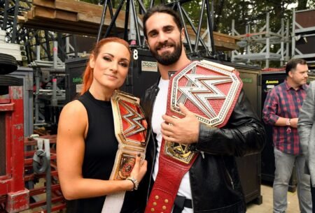 “Maybe one more” – Becky Lynch is open to having more children with Seth Rollins; reveals whether she wants a boy
