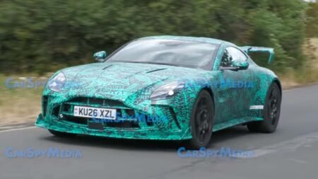 Aston Martin Caught Testing Its Porsche 911 GT3 Rival: Video