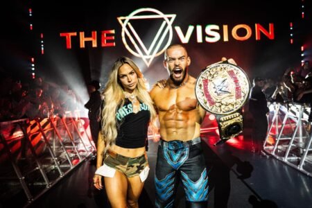 Maxxine Dupri Posts WILD Video of Her and Austin Theory Backstage During WWE RAW